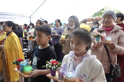 （華人今日網）大年初一聖蹟寺舉辦新春祈福法會-图片3