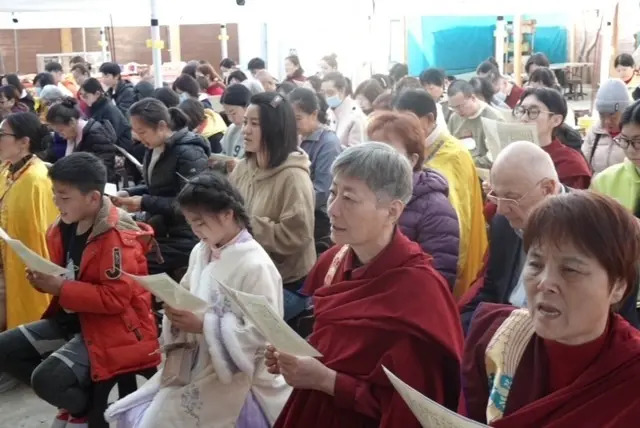 世界佛教总部、圣迹寺 为新年祈福-图片1