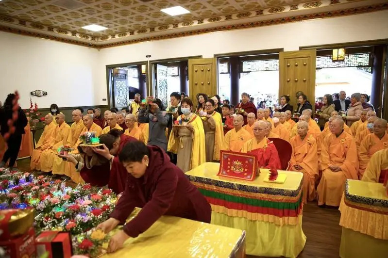 世界佛教总部、圣迹寺 为新年祈福-图片4